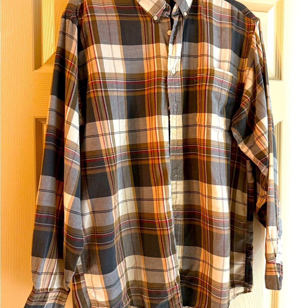 Dior Multicolor Plaid Casual Shirt
